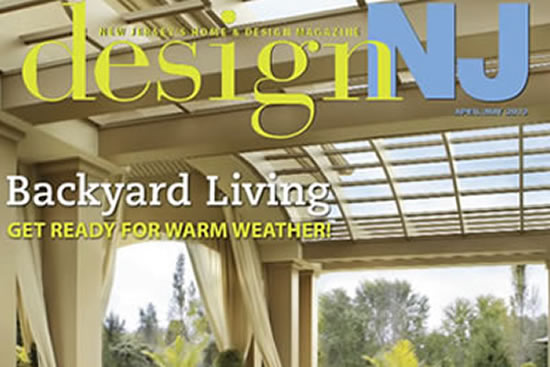 As seen on the cover of Design NJ Magazine
